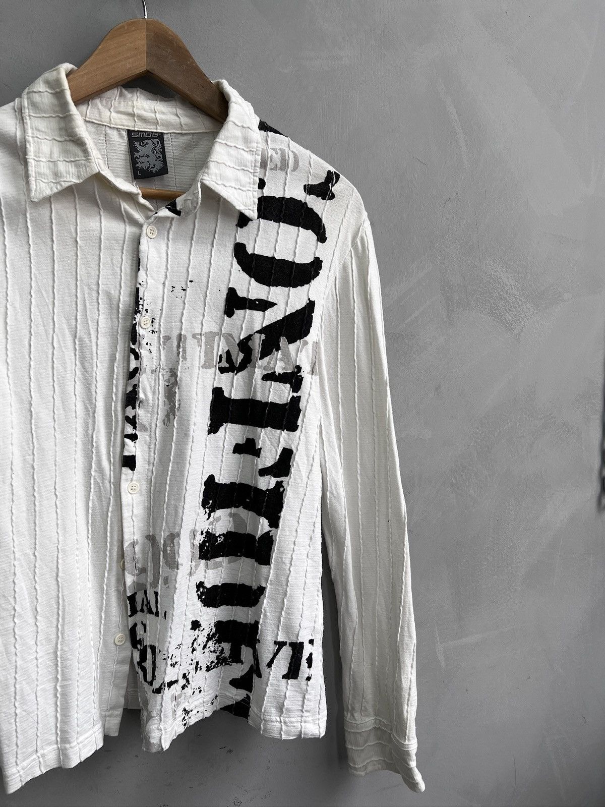 Diesel Distressed 3d opium gothic long sleeve hysteric glamour y2k Size US L / EU 52-54 / 3 - 2 Thumbnail
