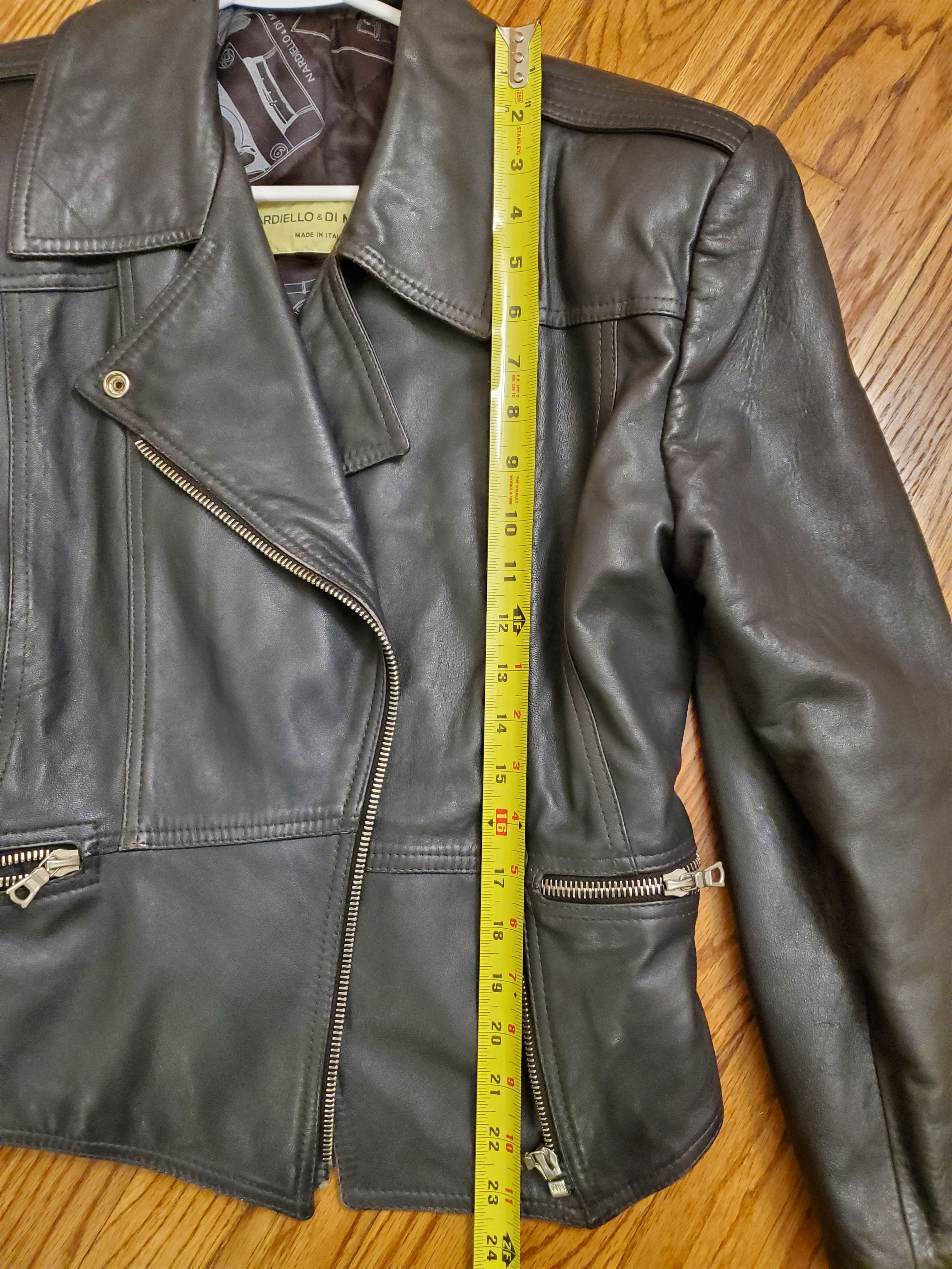 Other Italian Lambskin Leather Jacket Nardiello & Di Maggio Size US S / EU 44-46 / 1 - 5 Thumbnail