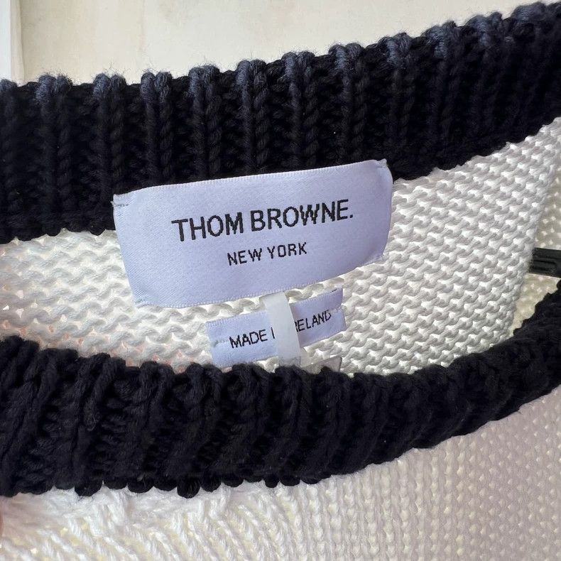 Thom Browne Thom Browne size1 Knitted sweater Size US S / EU 44-46 / 1 - 5 Thumbnail