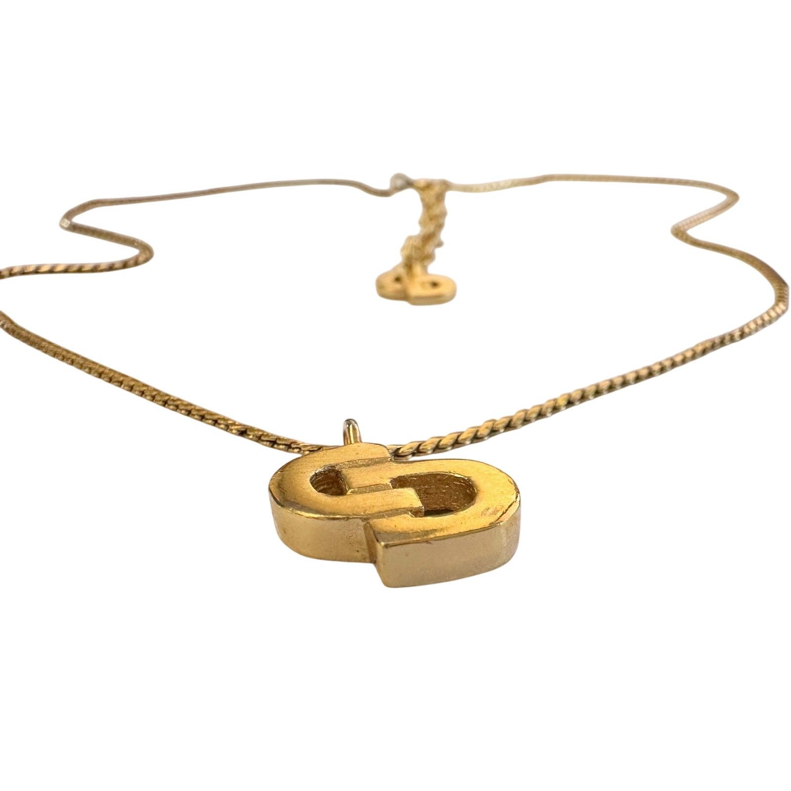 Dior Christian Dior Offset CD Initial Necklace Size ONE SIZE - 4 Thumbnail