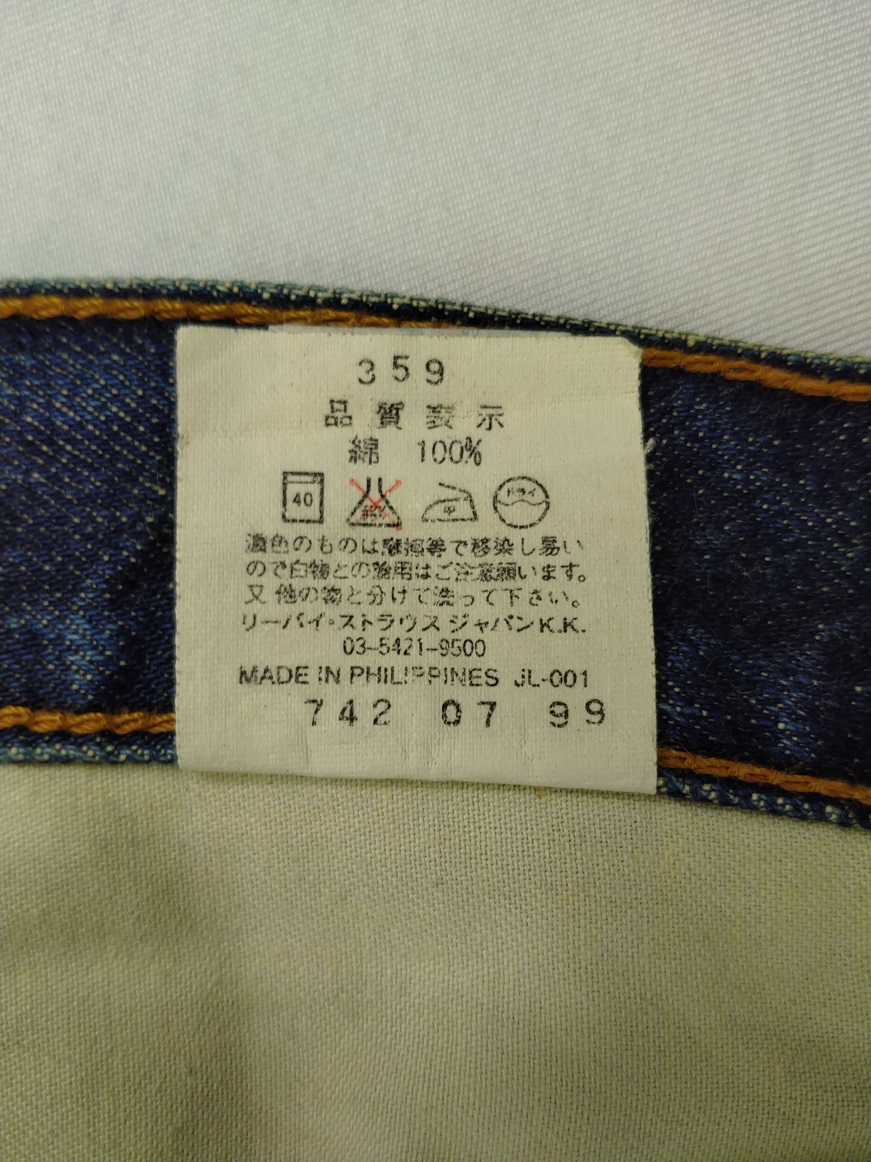 Japanese Brand Dirty Blue Vintage Levi's 503 Jeans 32x34 Denim -JN901 Size US 32 / EU 48 - 8 Thumbnail