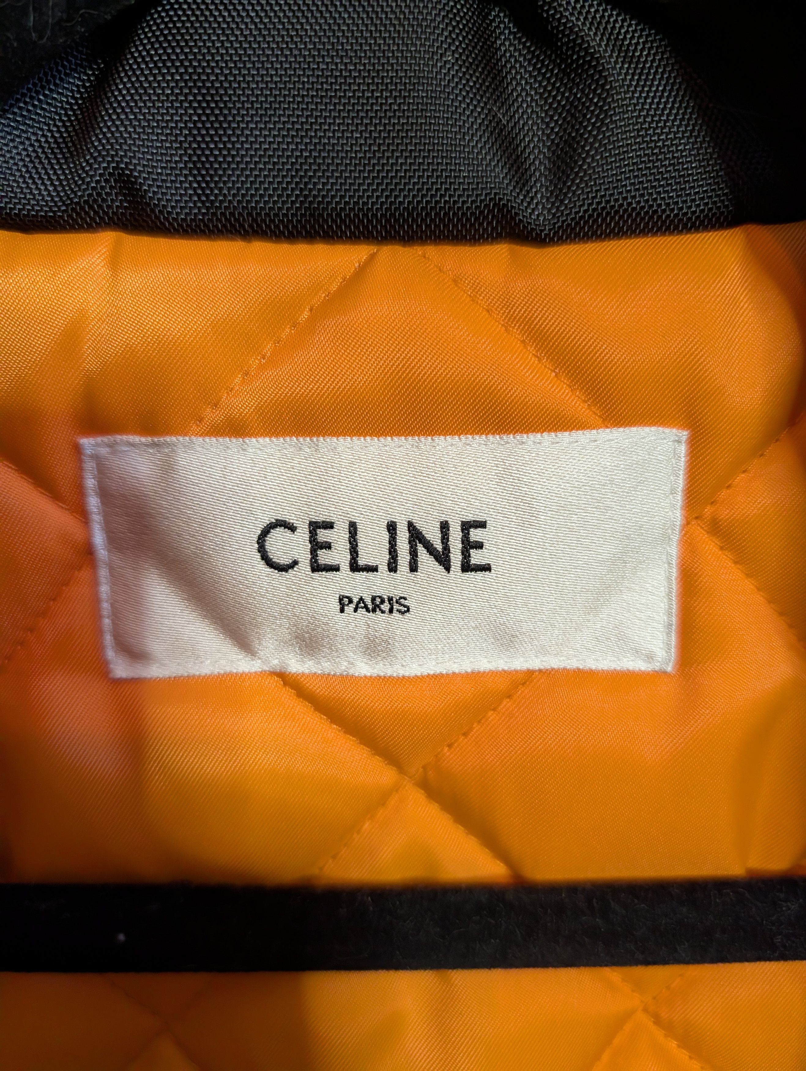 Celine FW21 NWT Hedi camo checkered zip-up jacket coat bomber Size US M / EU 48-50 / 2 - 13 Thumbnail