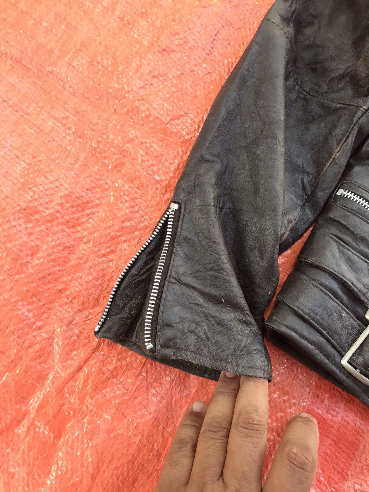 Seditionaries RARE DOUBLE COLLAR LEATHER JACKET SEDITIONARIES RACING JCKT Size US XS / EU 42 / 0 - 9 Thumbnail