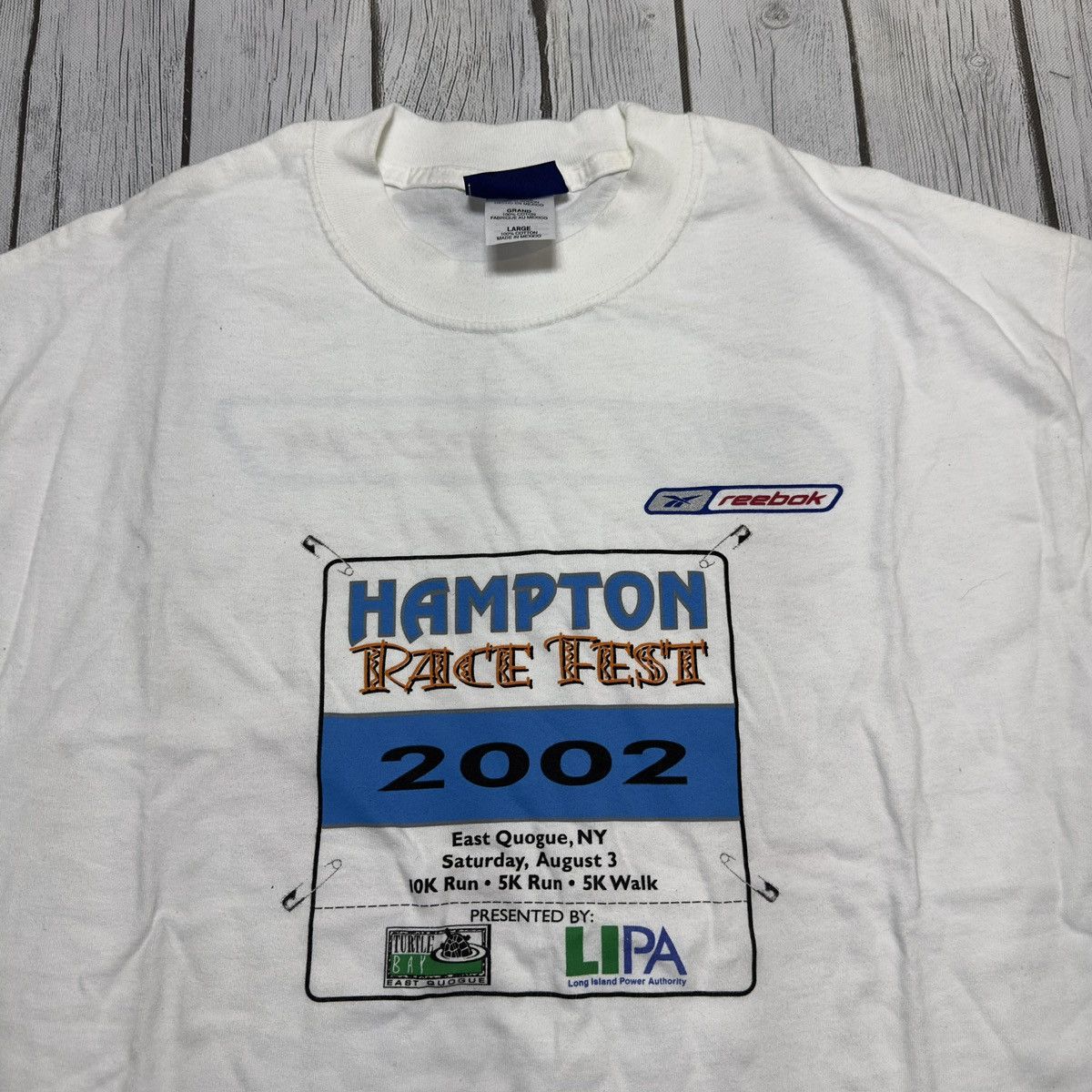 Reebok × Vintage Vintage Reebok tee Size US L / EU 52-54 / 3 - 3 Thumbnail