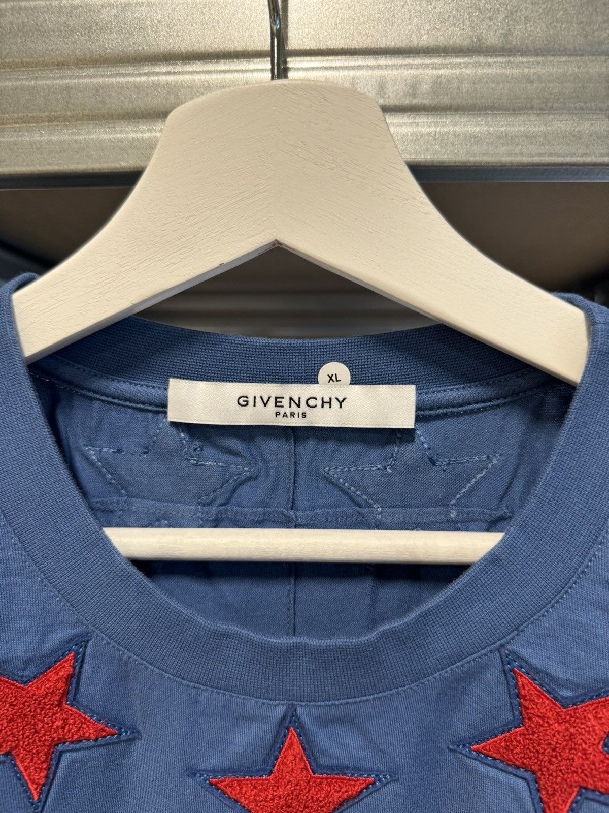 Givenchy Givenchy Star Embroidery T-Shirt NEW Rare Size US XL / EU 56 / 4 - 3 Thumbnail
