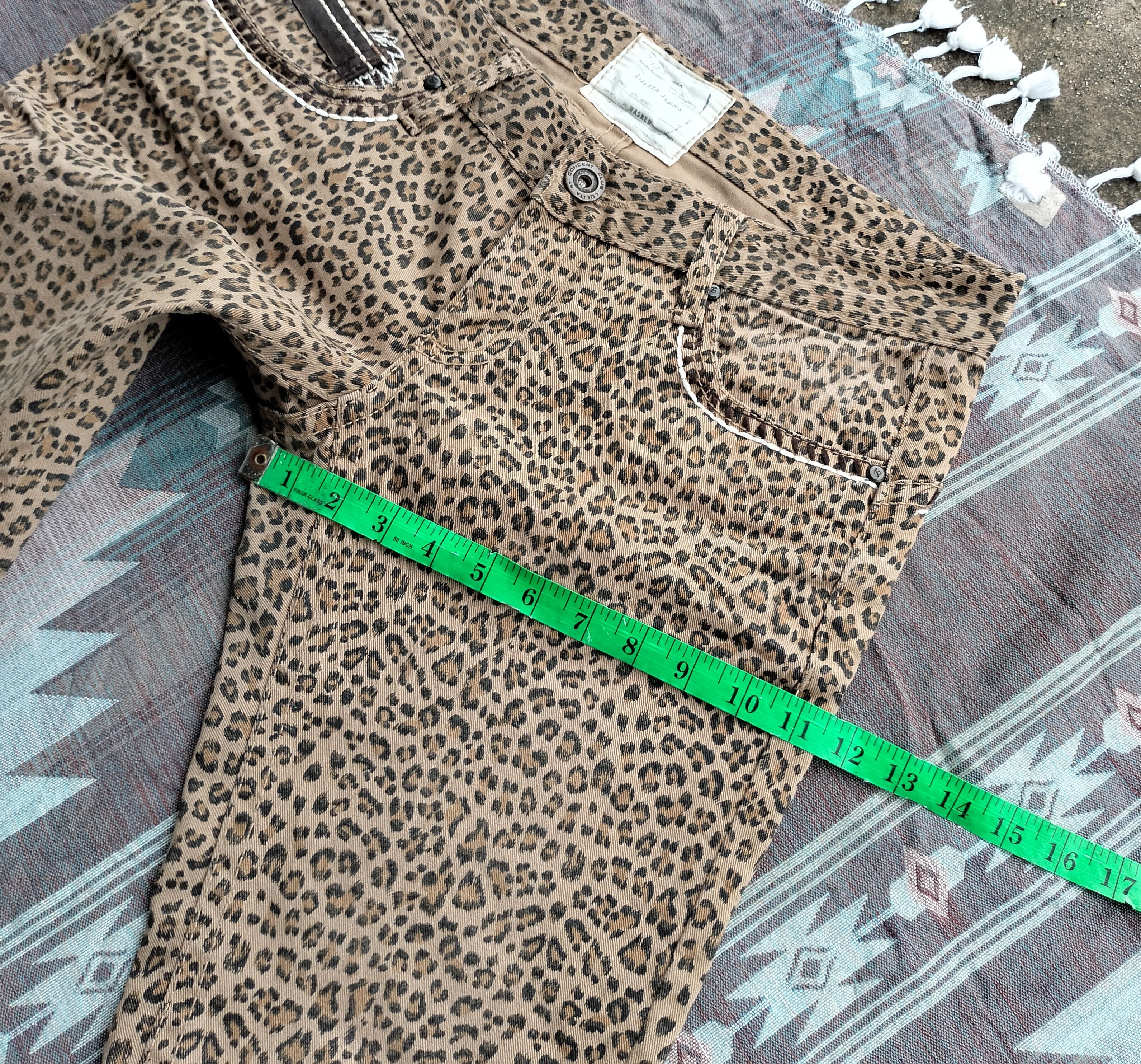 Japanese Brand Lolita yoshitomo nara leopard pants Size US 30 / EU 46 - 11 Thumbnail