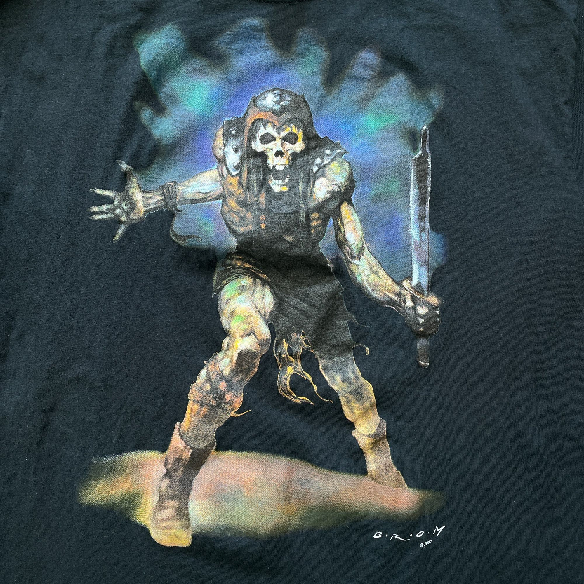 Vintage Vintage Liquid Blue Brom 2002 Black T-Shirt - Size XL Size US XL / EU 56 / 4 - 2 Thumbnail