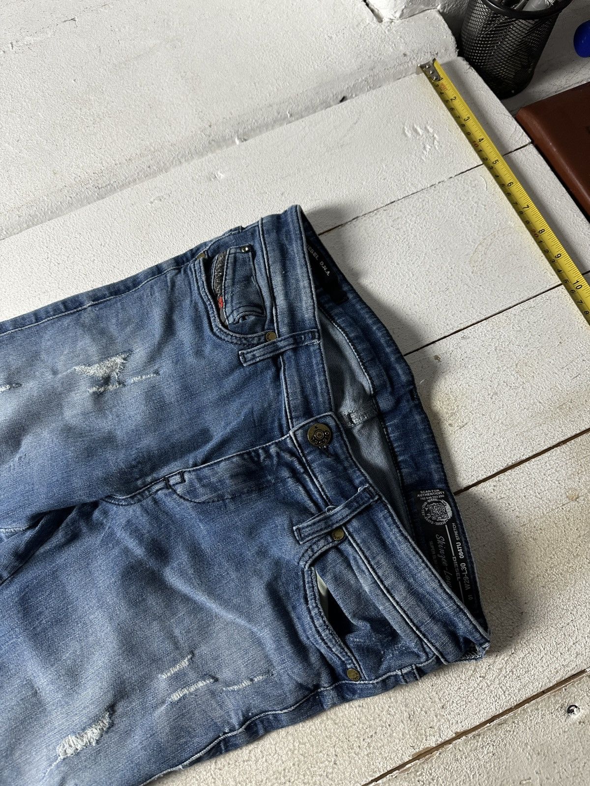 Diesel 🚨Gothic Diesel Regular Slim relax Flared Jeans Womens Size 26" / US 2 / IT 38 - 2 Thumbnail