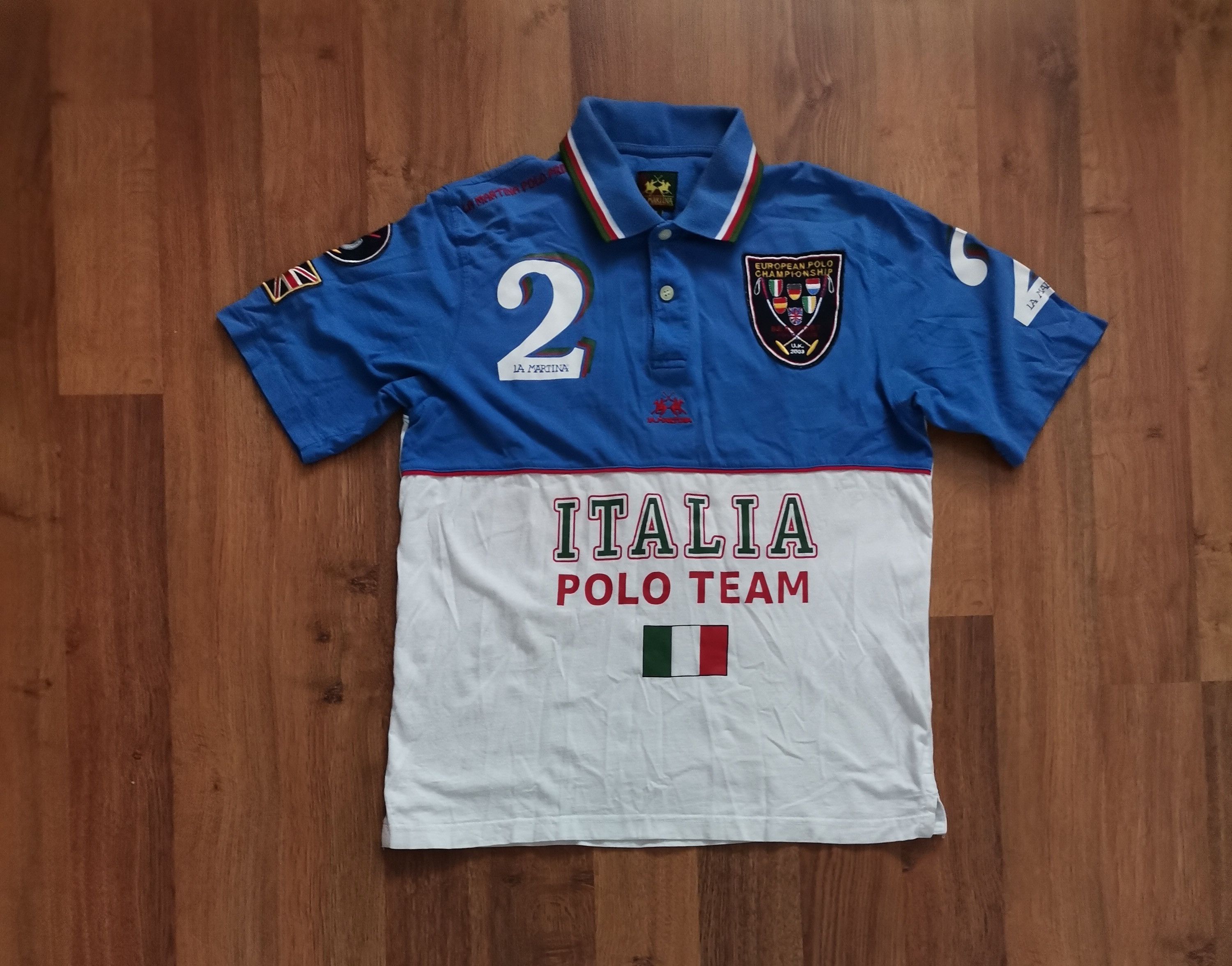 La Martina Vintage La Martina Italy Polo Size US S / EU 44-46 / 1 - 1 Thumbnail