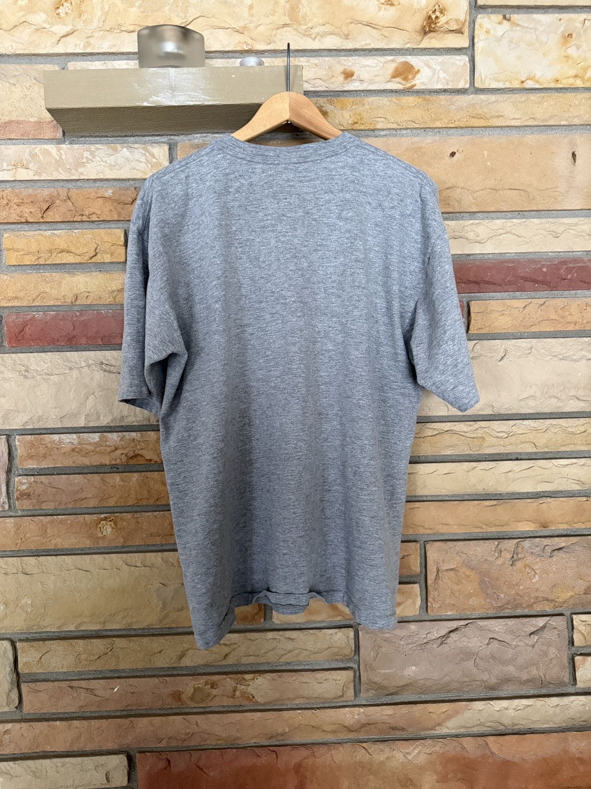Vintage Vintage Blank Grey Pocket Tee Size US XL / EU 56 / 4 - 6 Thumbnail