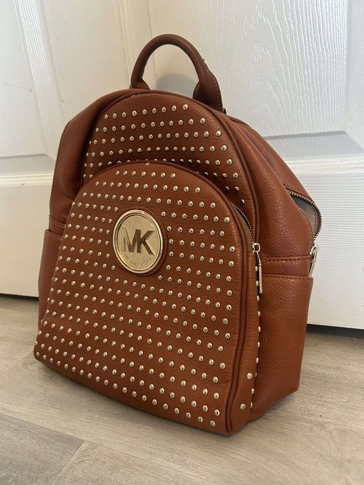 Michael Kors Micheal Kora Studded Backpack Size ONE SIZE - 3 Thumbnail
