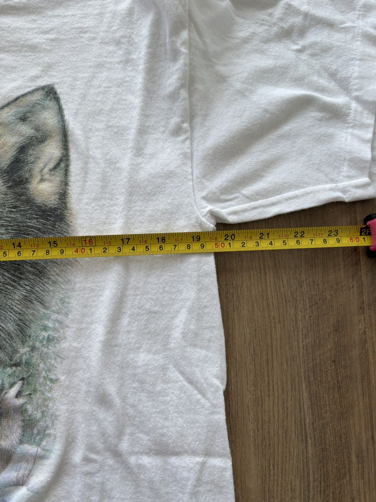 Vintage Vintage 1991 3D Emblem Nature Wolf Shirt Size US L / EU 52-54 / 3 - 6 Thumbnail