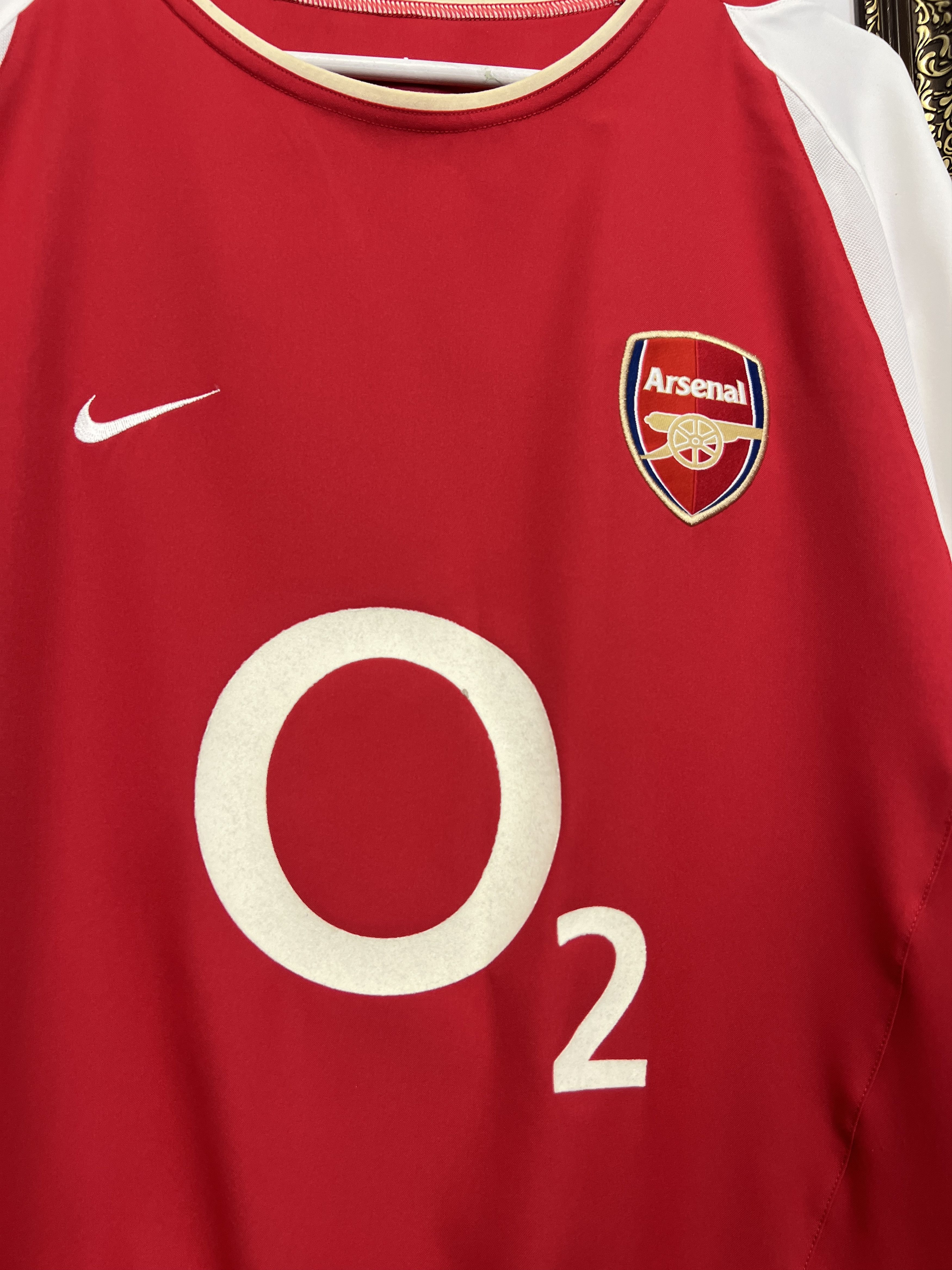 Nike Arsenal Home football shirt Soccer Jersey Trikot Gunners Size US L / EU 52-54 / 3 - 3 Thumbnail