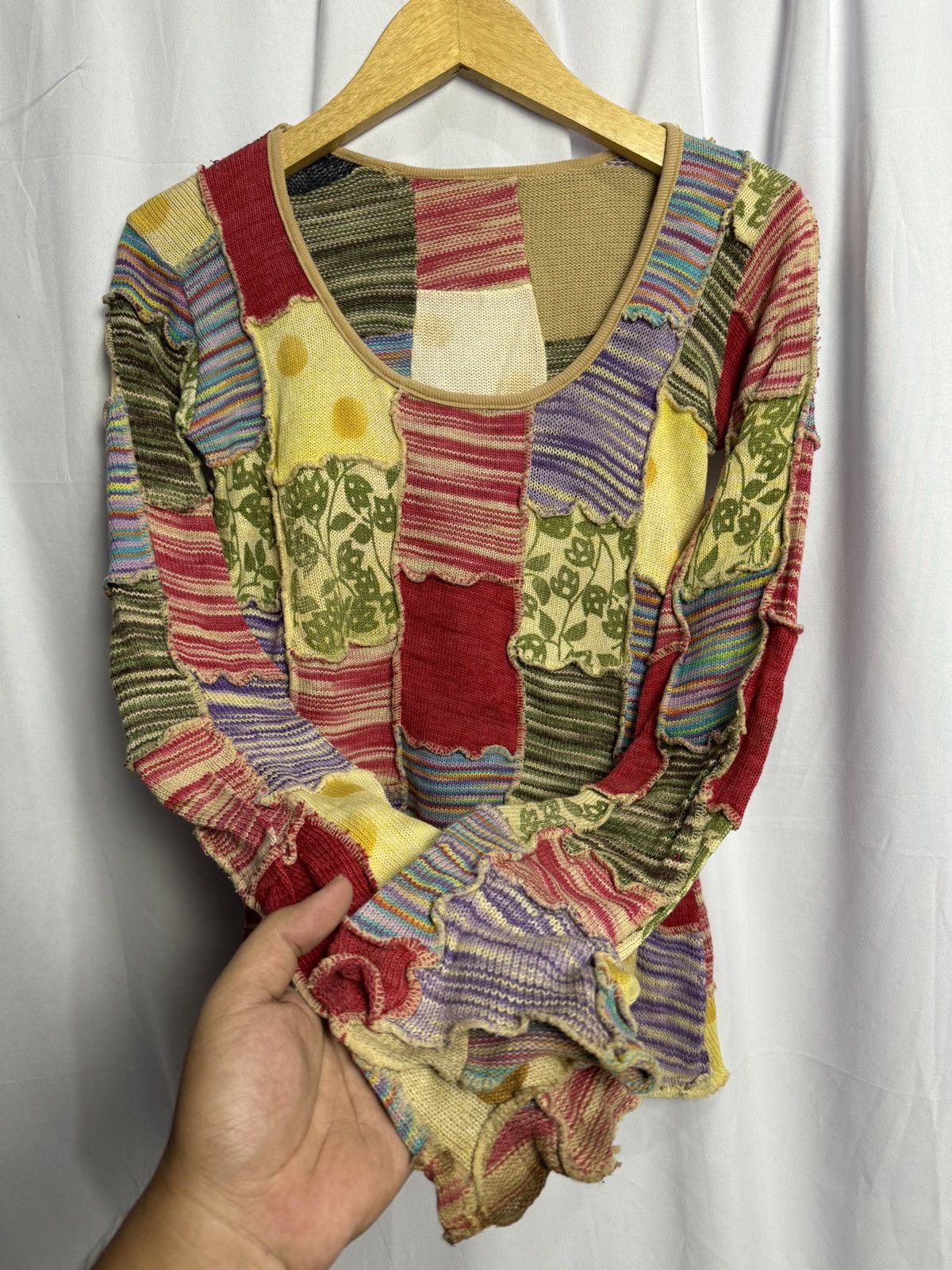 20471120 × Beauty Beast × Japanese Brand Japanese Style El Rodeo Knit Long Sleeve Size US S / EU 44-46 / 1 - 3 Thumbnail
