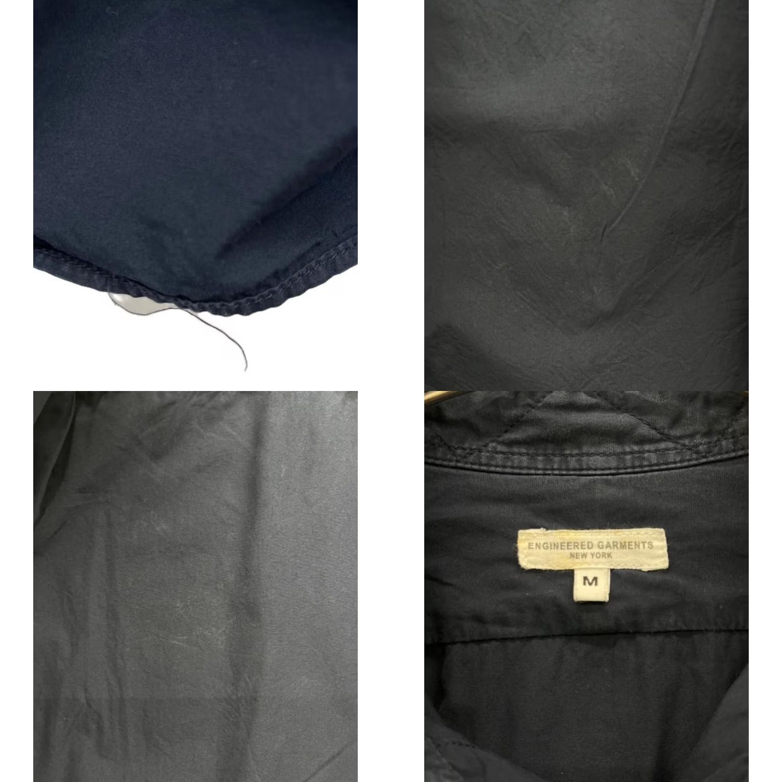 Engineered Garments Engineered Garments TWILL CPO SHIRT UTILITY WORK JACKET Men Navy M Used Size US M / EU 48-50 / 2 - 8 Thumbnail