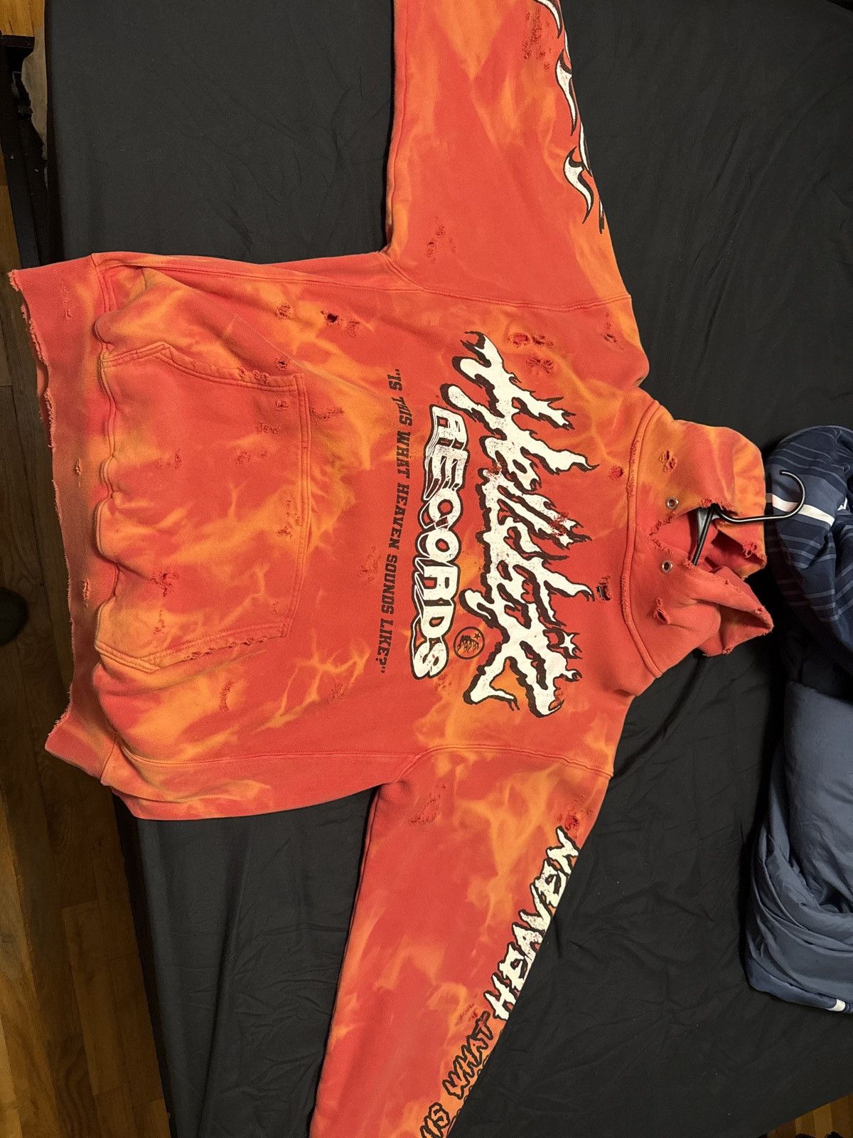 HELLSTAR HELLSTAR RECORDS LAVA PULLOVER HOODIE Size US M / EU 48-50 / 2 - 9 Thumbnail