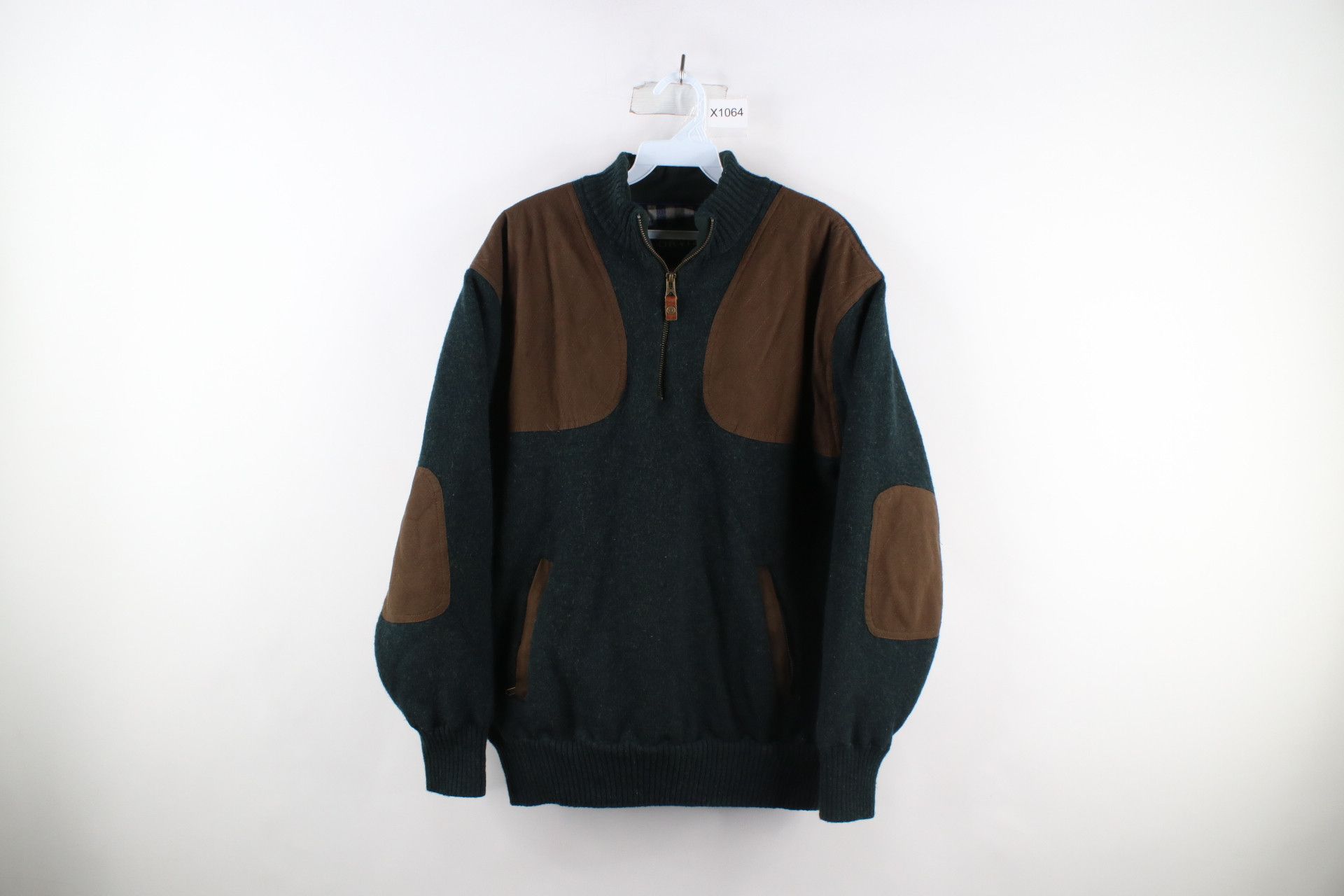 image of Orvis Wool Knit Heavyweight Sweater Jacket Swacket, Men's (Size Large)