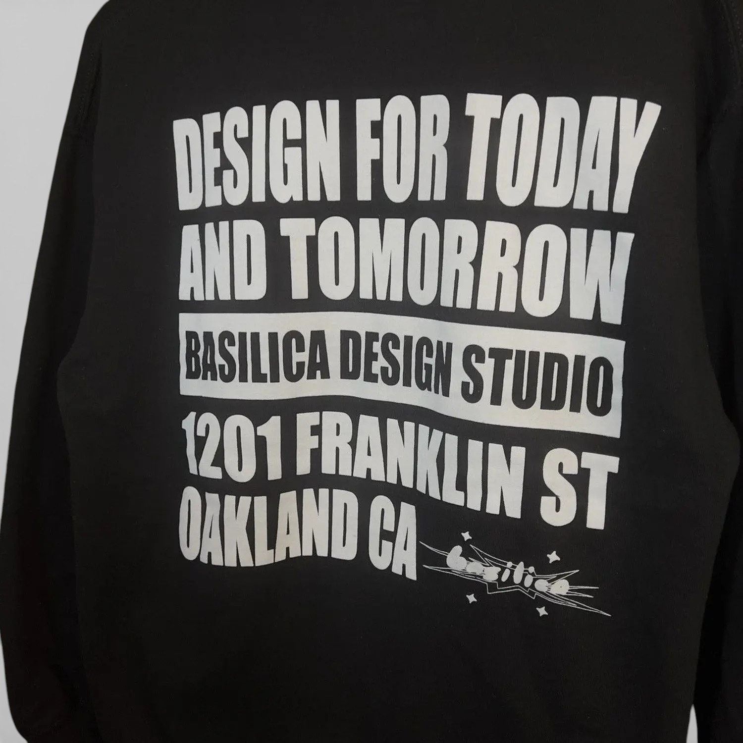 Vintage Basilica Design Studio Logo Hoodie Size US M / EU 48-50 / 2 - 2 Thumbnail