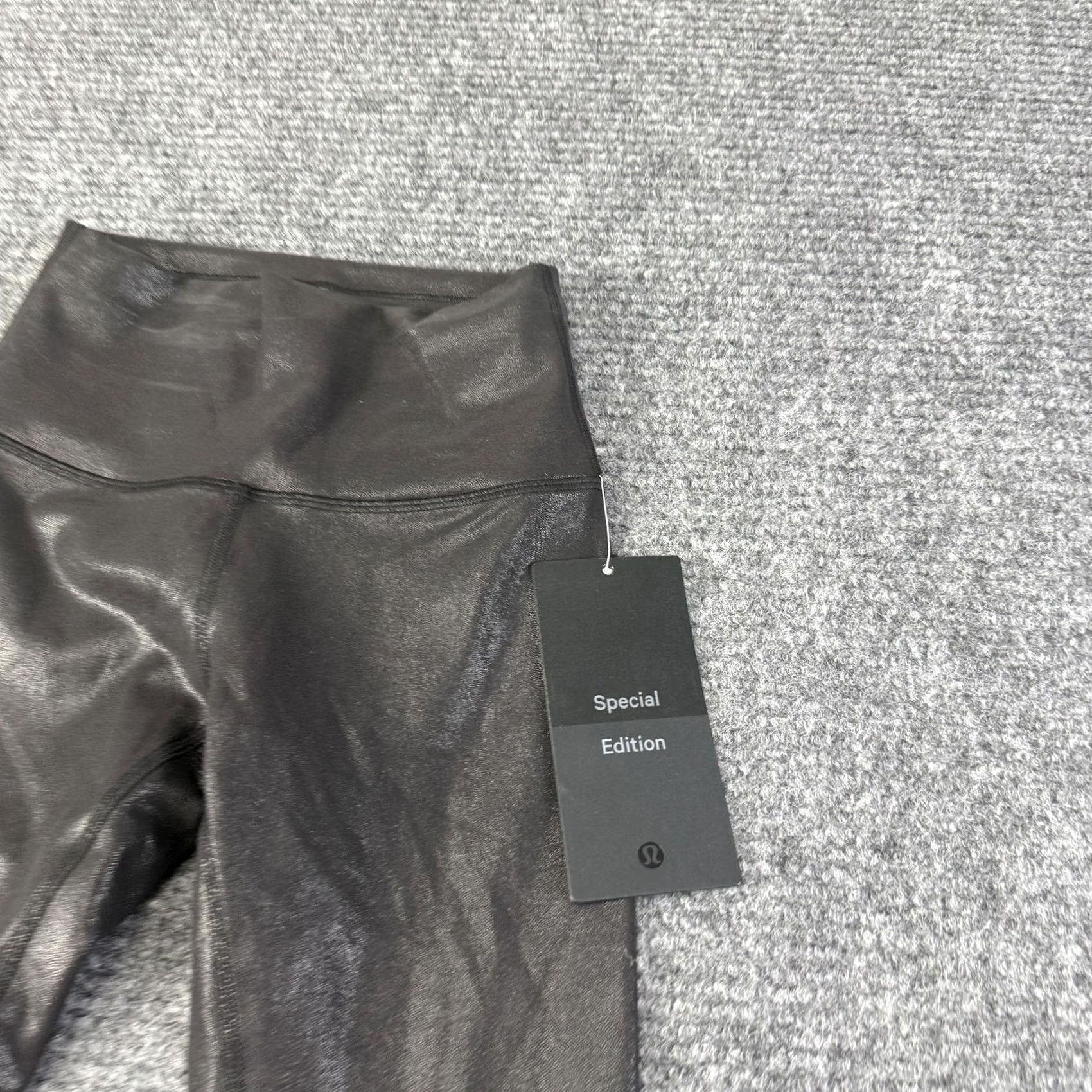 Lululemon Lululemon Leggings Womens Black Wunder Train HR Tight 25 Foil Ankle Yoga Pants 2 Size 26" / US 2 / IT 38 - 3 Thumbnail