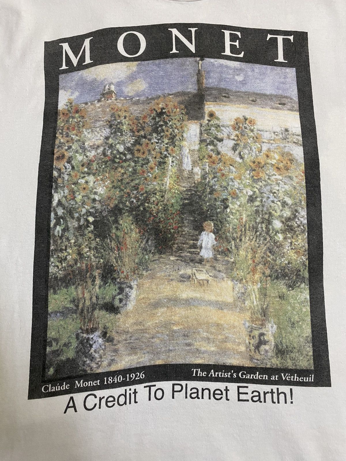 Monet Vintage 90s MONET ART TEES Size US L / EU 52-54 / 3 - 3 Thumbnail