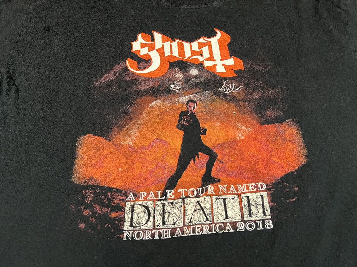 Band Tees Ghost Band Concert Tour Shirt "A Pale Tour Named Death" 2018 Size US XXL / EU 58 / 5 - 2 Thumbnail