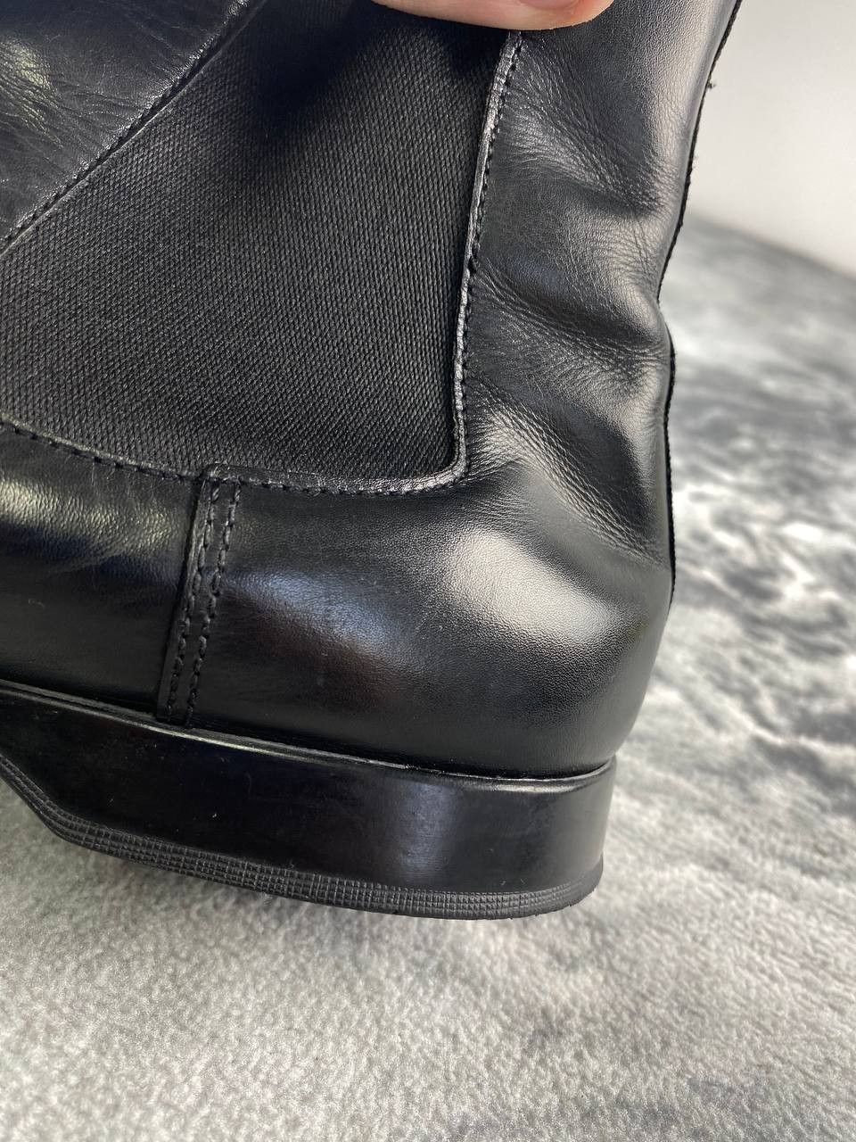 Prada Prada Sport Leather Chelsea Boots Men Size 6.5 Black Size US 7.5 / EU 40-41 - 9 Thumbnail