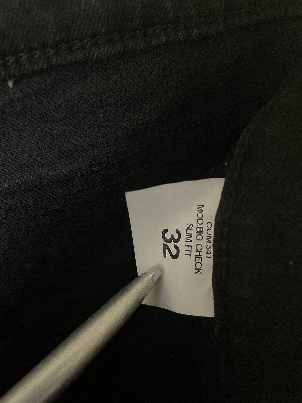 Off-White Off White Checkered Back “Slim Fit” Jeans Size US 32 / EU 48 - 6 Thumbnail