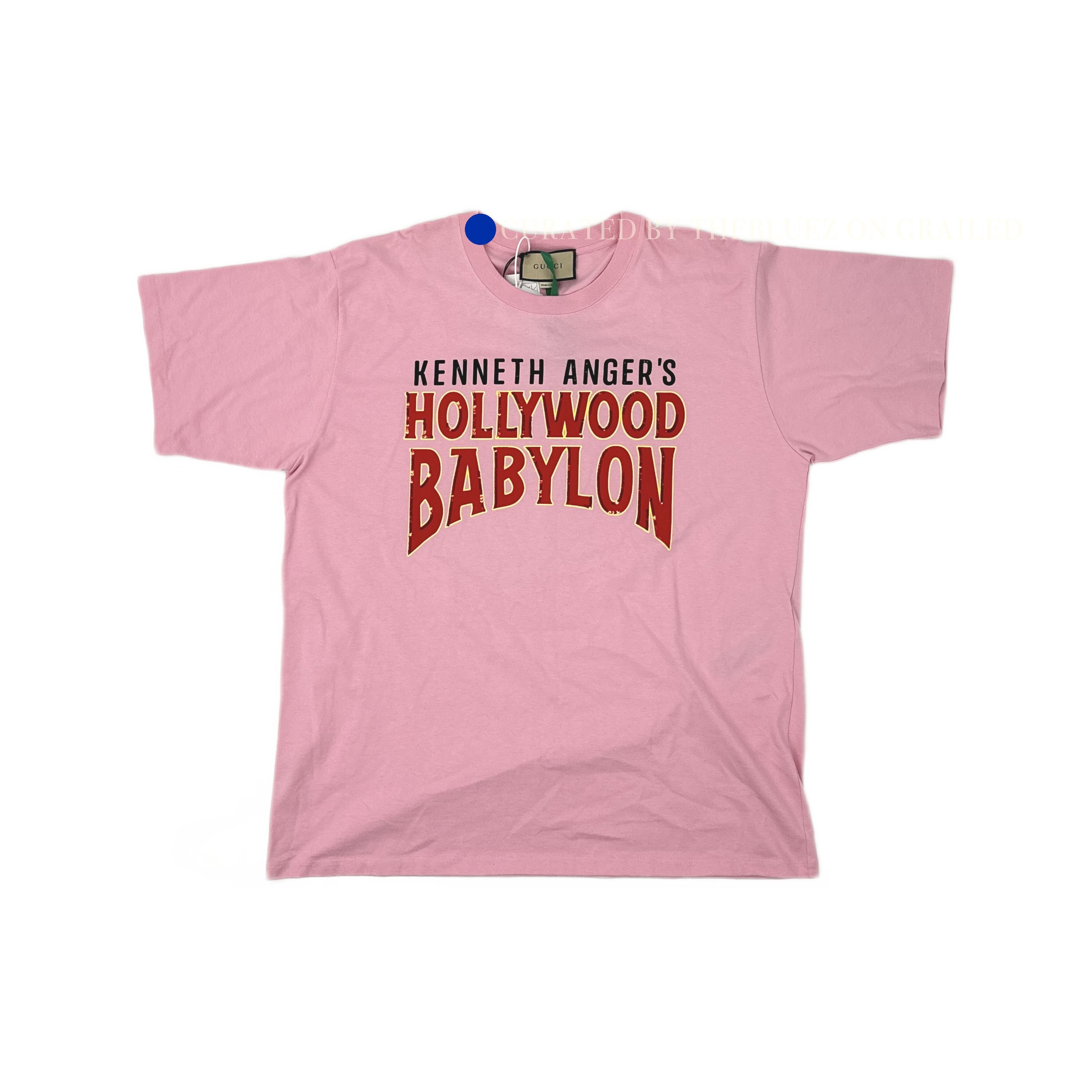 Gucci Hollywood Babylon Pink T-Shirt in Size XL Size US XL / EU 56 / 4 - 1 Thumbnail