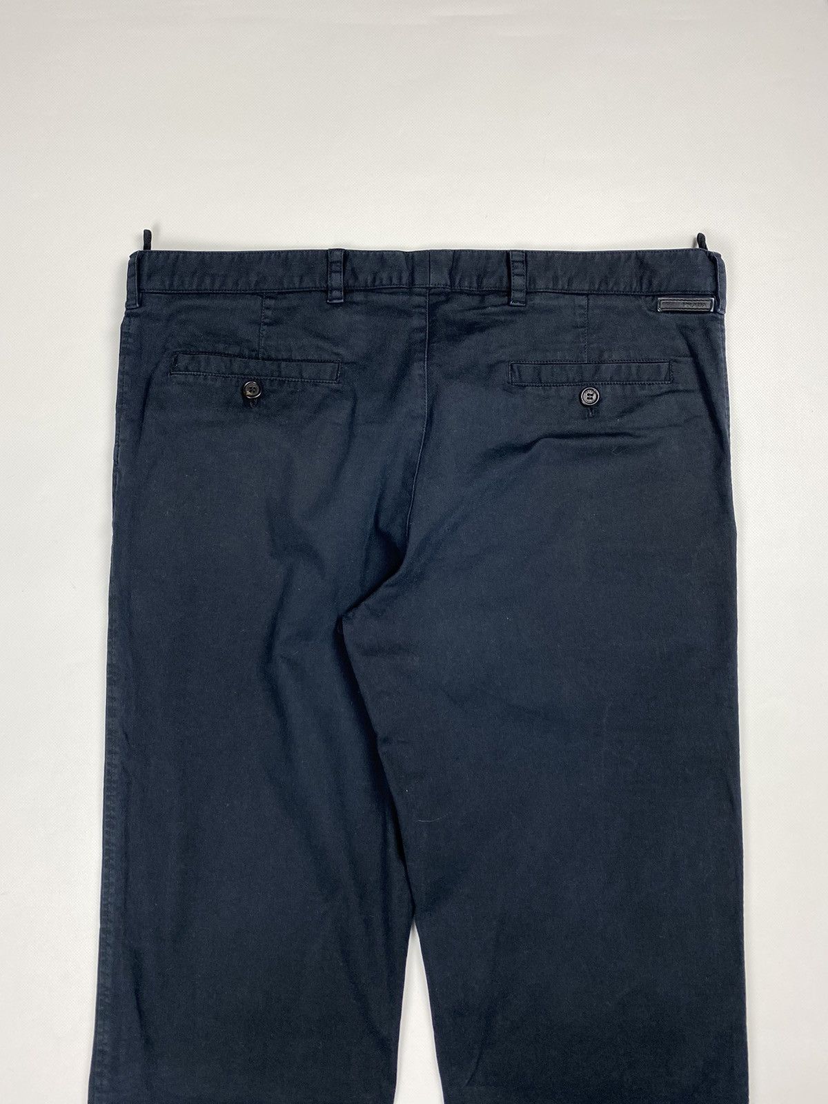 Prada Prada black tab men’s chino pants trousers size 52 / Xl Size US 36 / EU 52 - 24 Thumbnail