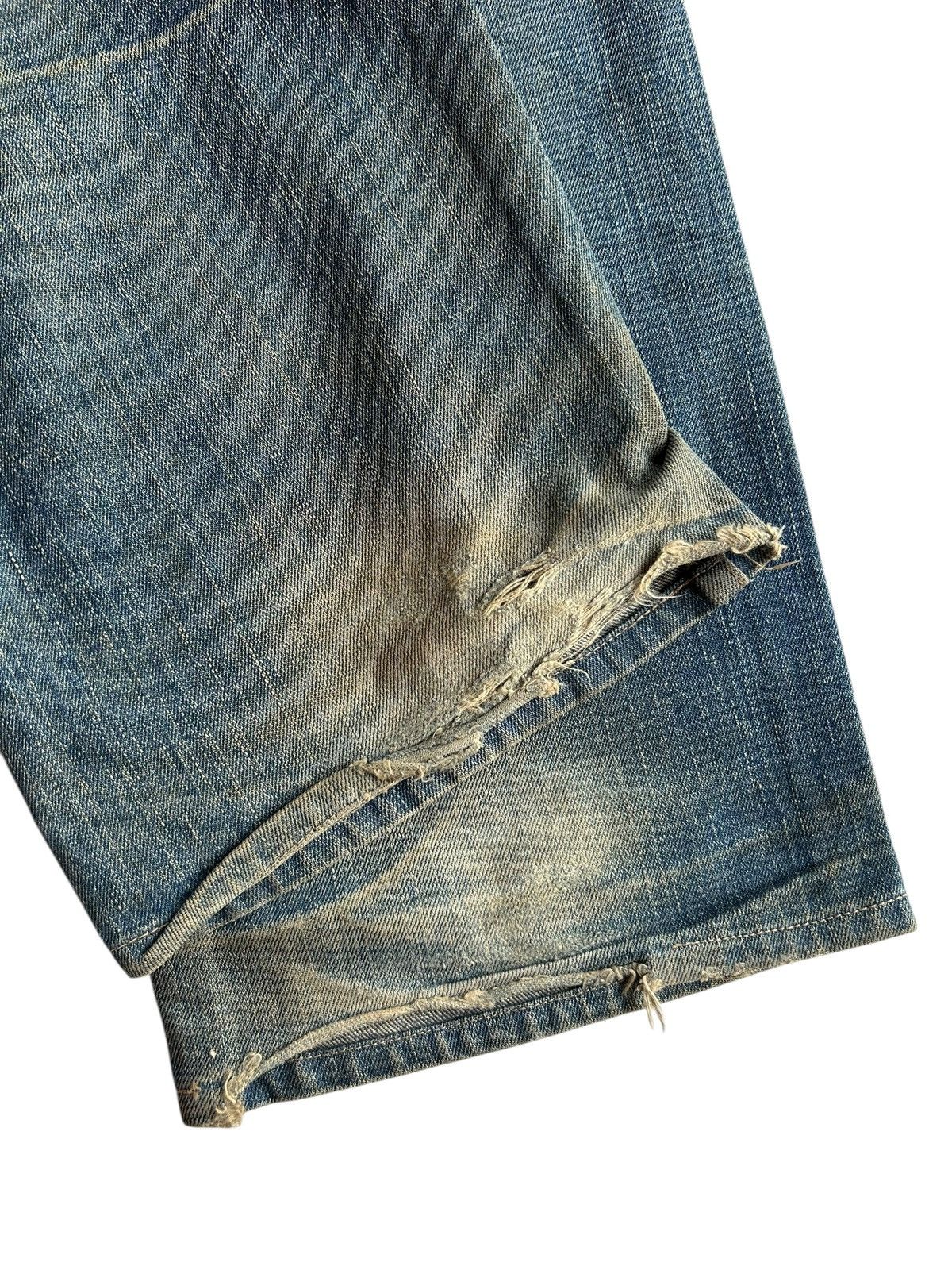 Japanese Brand × Kapital × Vintage Vintage Edwin Selvedge Baggy Rusty Mudwash Distressed Denim Size US 33 - 25 Thumbnail