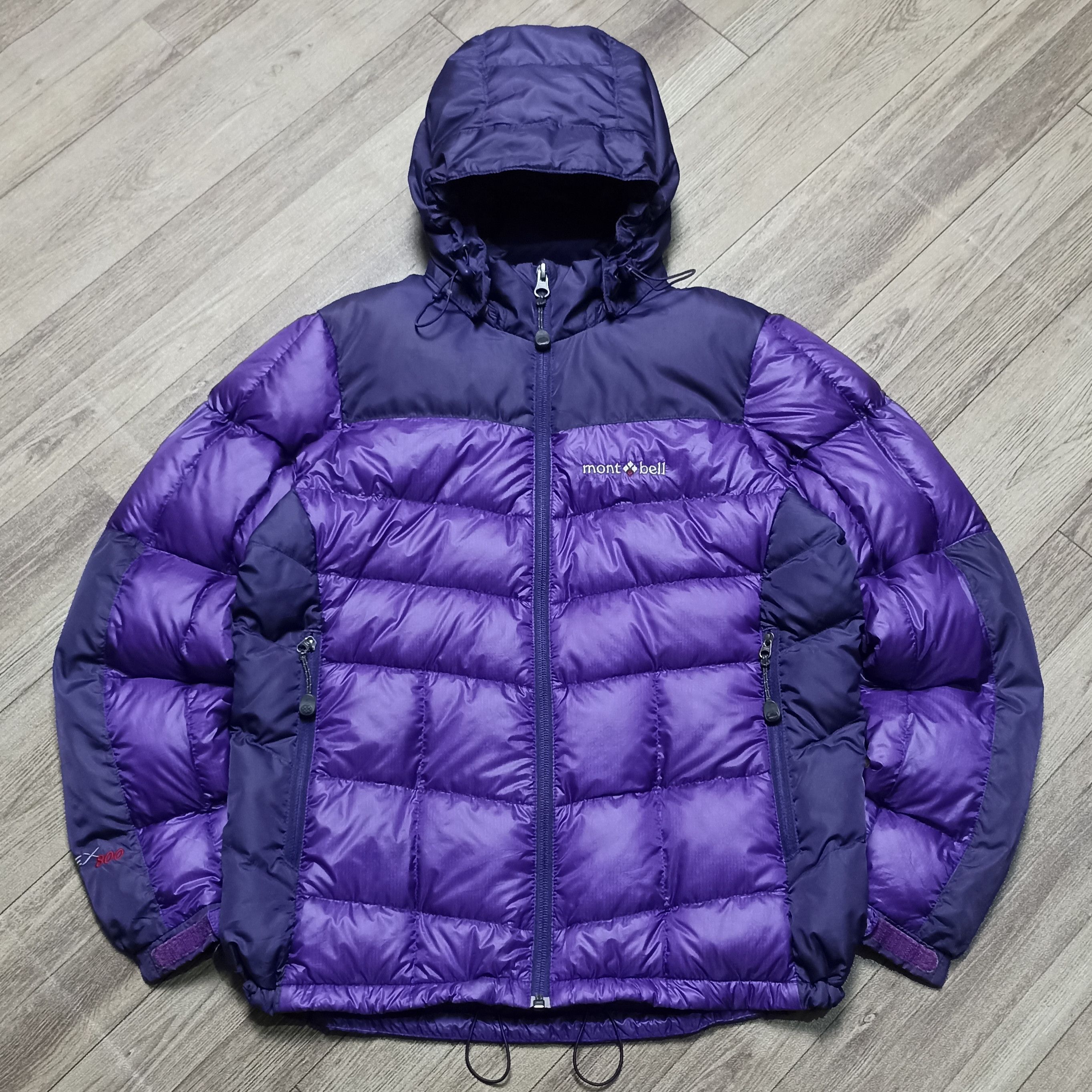 Montbell Super Blizzard Pertex Ex800 Puffer Down Jacket