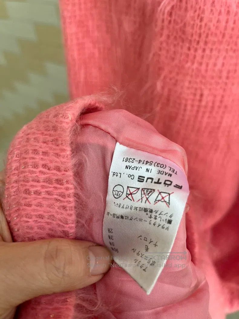 Fotus fotus size F Pink fluffy sleeveless dress Size S / US 4 / IT 40 - 7 Thumbnail
