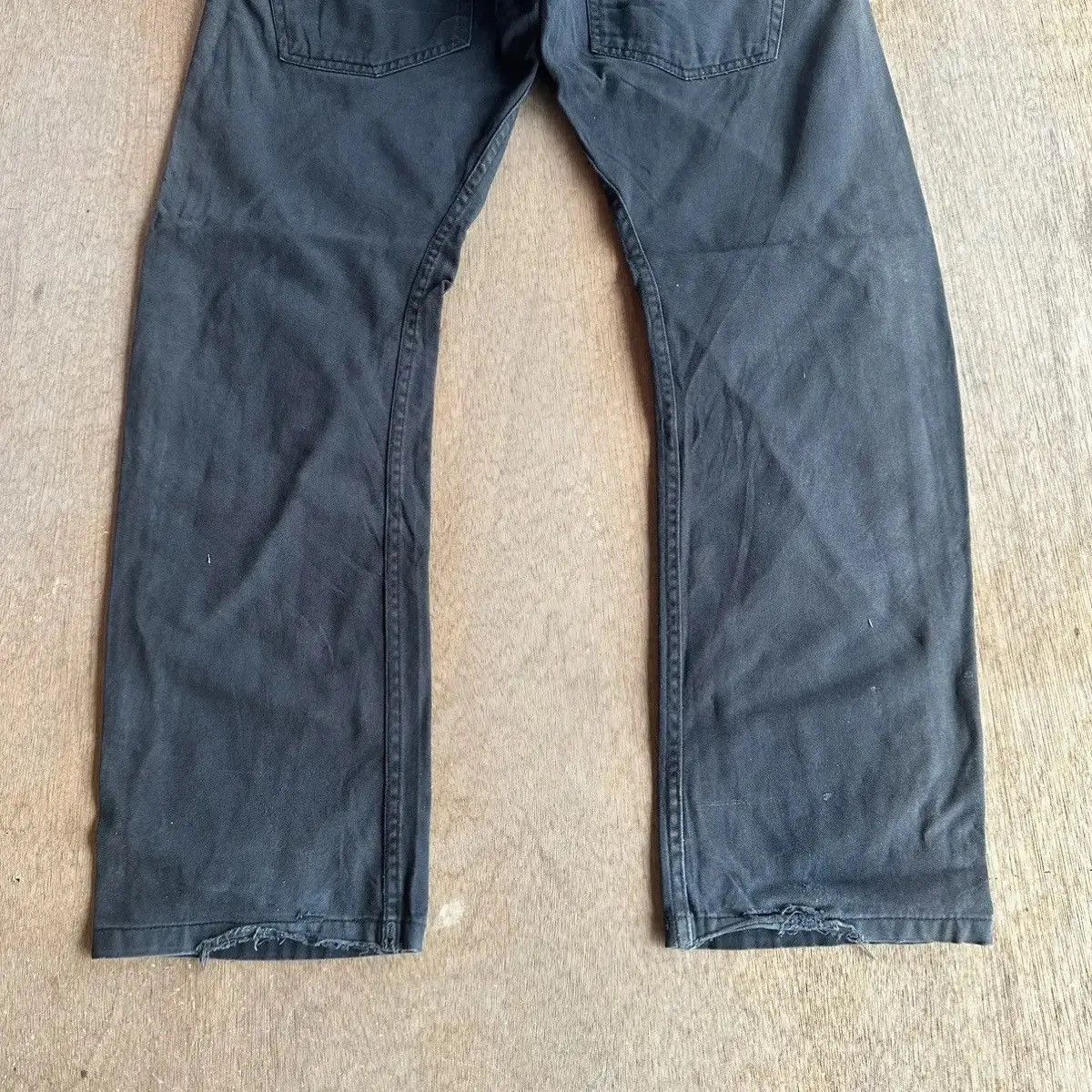 Seditionaries SICKS!! DOMINATE Jeans Double Waist Bondage Curve Leg Faded Size US 32 / EU 48 - 16 Thumbnail
