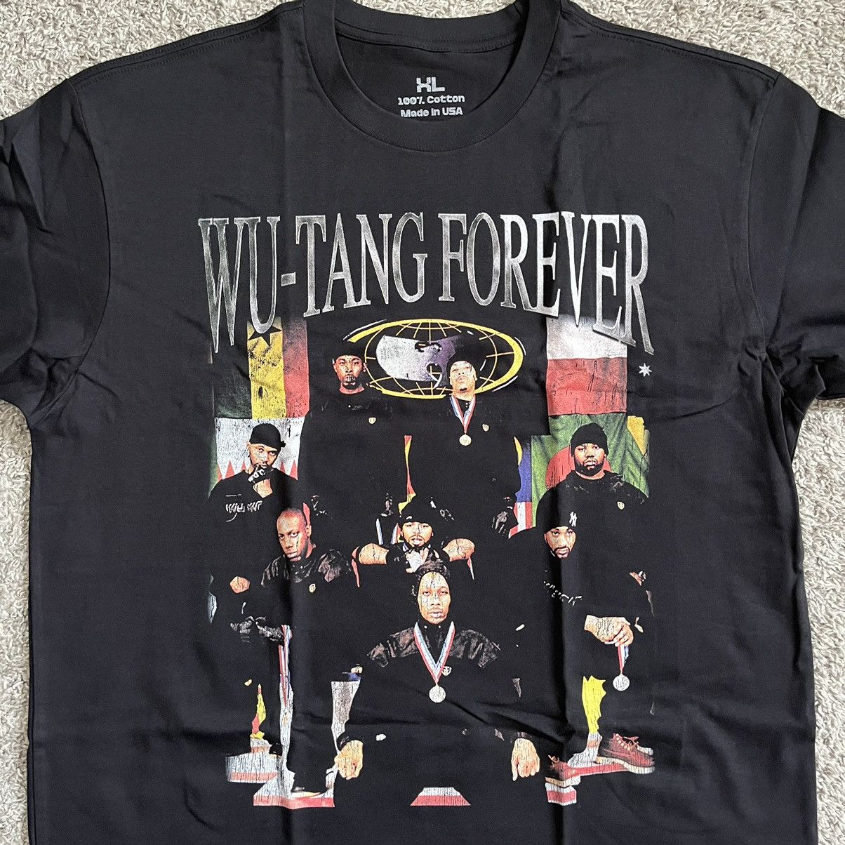 Wu-Tang Shirt Size XL Wu Olympics Magazine Shot WuTang