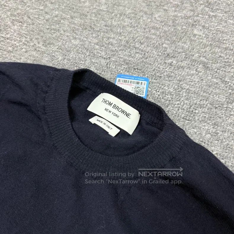 Thom Browne Thom Browne Knit sweater Size US XL / EU 56 / 4 - 6 Thumbnail