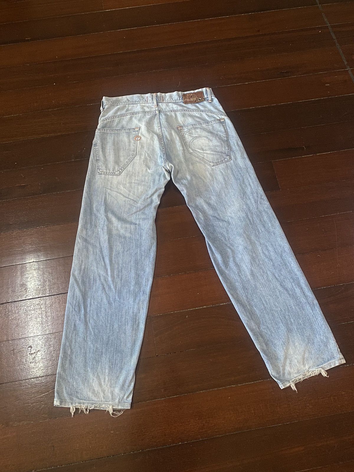 Edwin × If Six Was Nine × JNCO Wide Leg Jeans Edwin E Function Loose nice faded Y2k Size US 35 - 11 Thumbnail