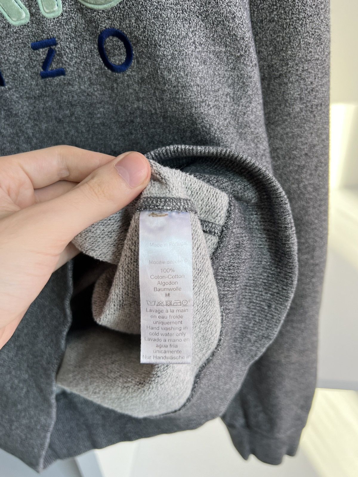Kenzo × Vintage Vintage Kenzo Paris Crew Neck Sweatshirt Luxury Designer Size US M / EU 48-50 / 2 - 4 Thumbnail