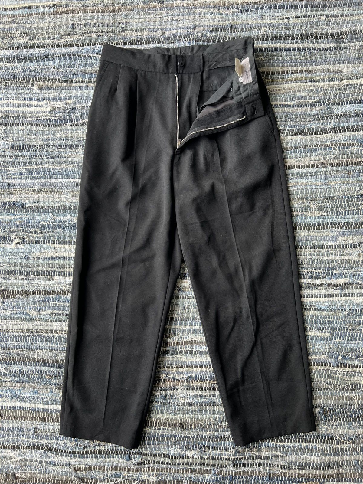Yohji Yamamoto 1980s Yohji Yamamoto Gabardine Minimal 🎈Trousers Pants Size US 30 / EU 46 - 1 Thumbnail