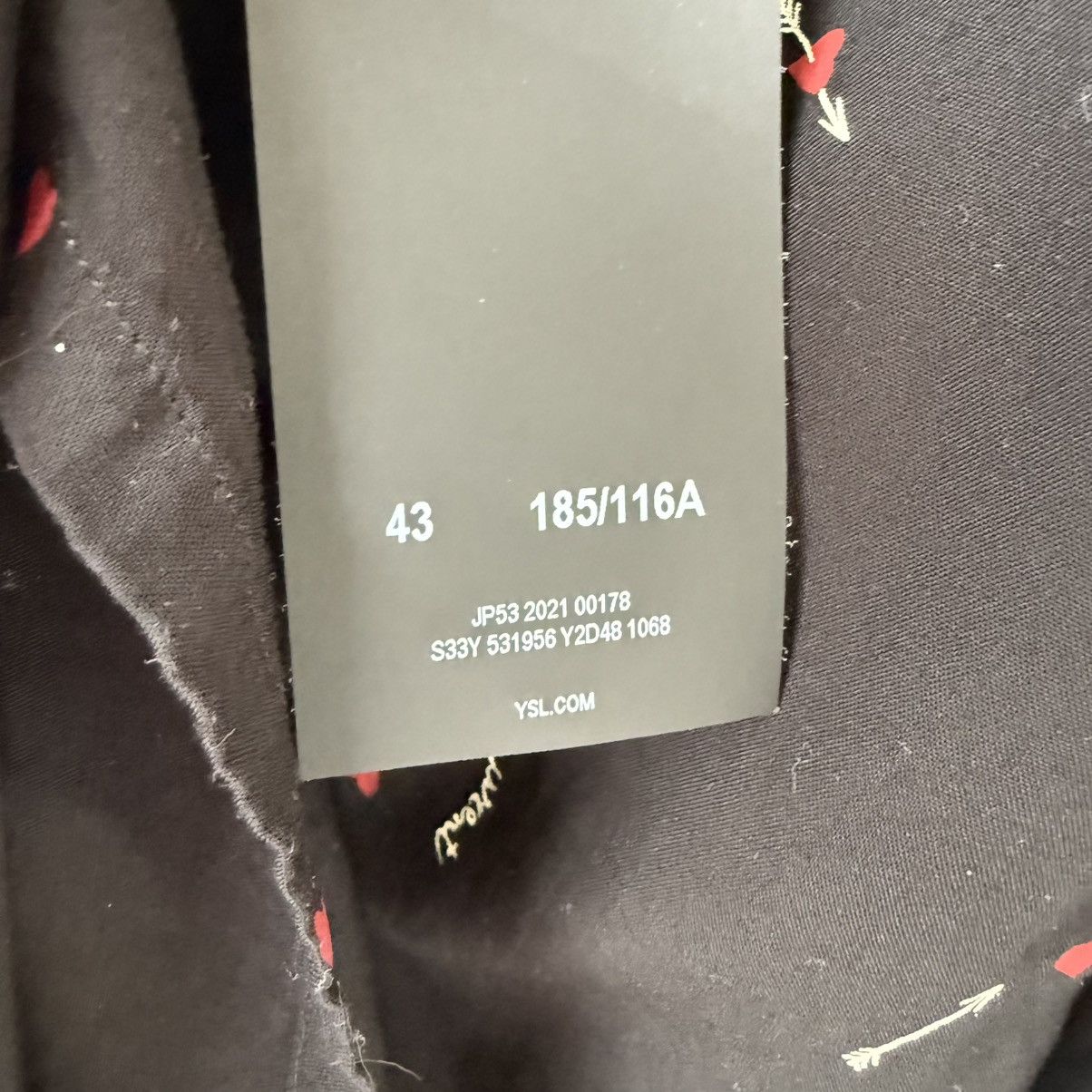 Saint Laurent Paris × Yves Saint Laurent Saint Laurent Short Sleeve Shirt Size US XL / EU 56 / 4 - 6 Thumbnail