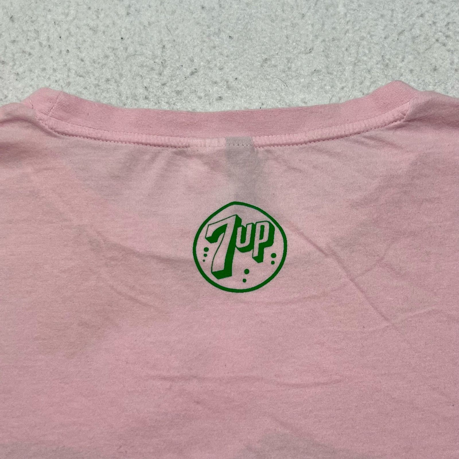 H&M H & M Divided 7 Up Crop Top Graphic T Shirt Soda Pop Pink Size M / US 6-8 / IT 42-44 - 10 Thumbnail