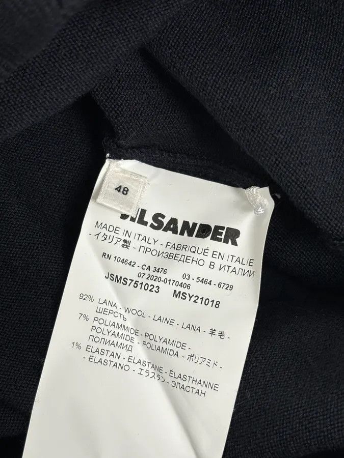 Jil Sander Jil Sander Two Front Bondage Navy Sweater Size US M / EU 48-50 / 2 - 11 Thumbnail