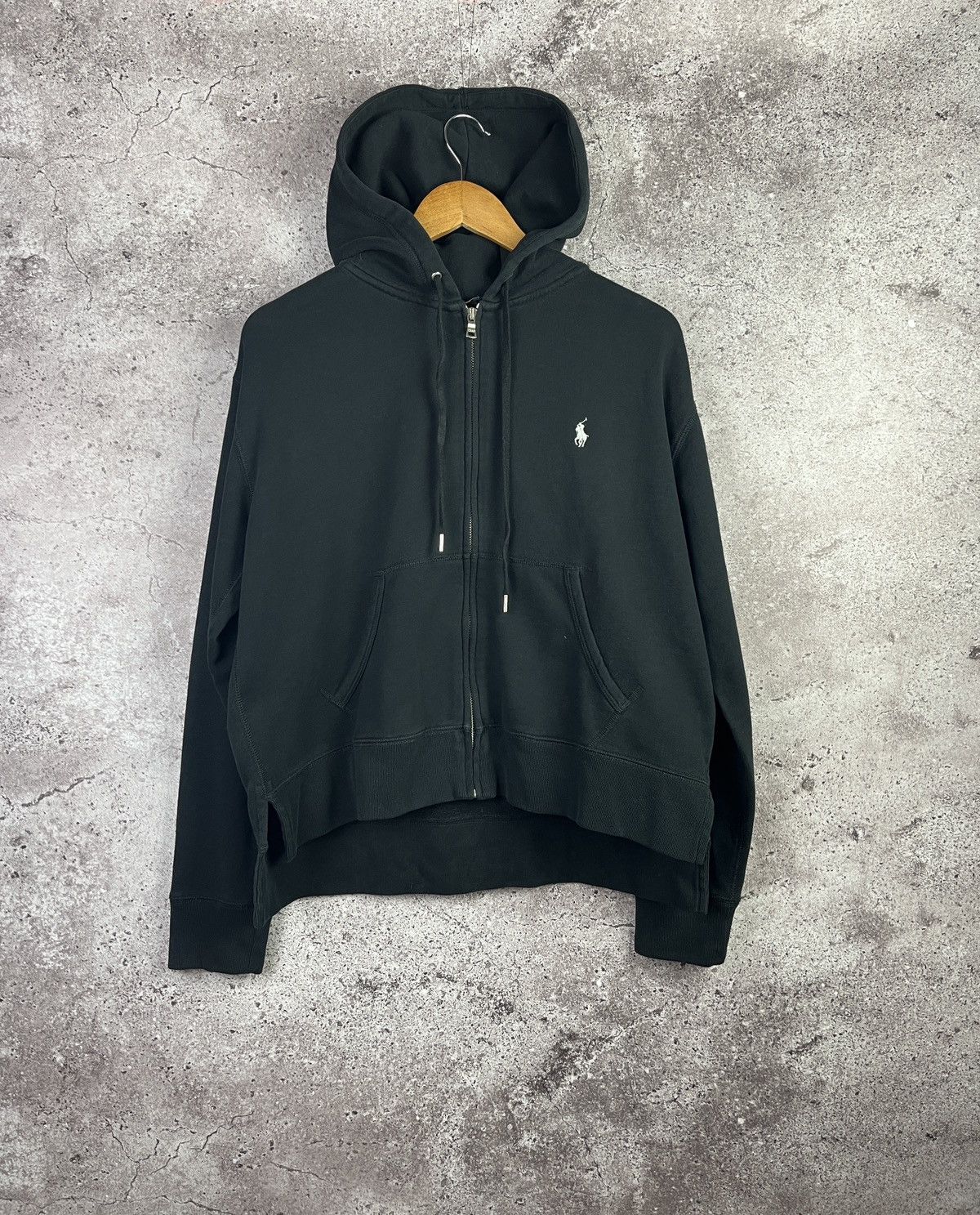 Polo Ralph Lauren Fleece Zip-Up Hoodie Size M / US 6-8 / IT 42-44 - 2 Thumbnail