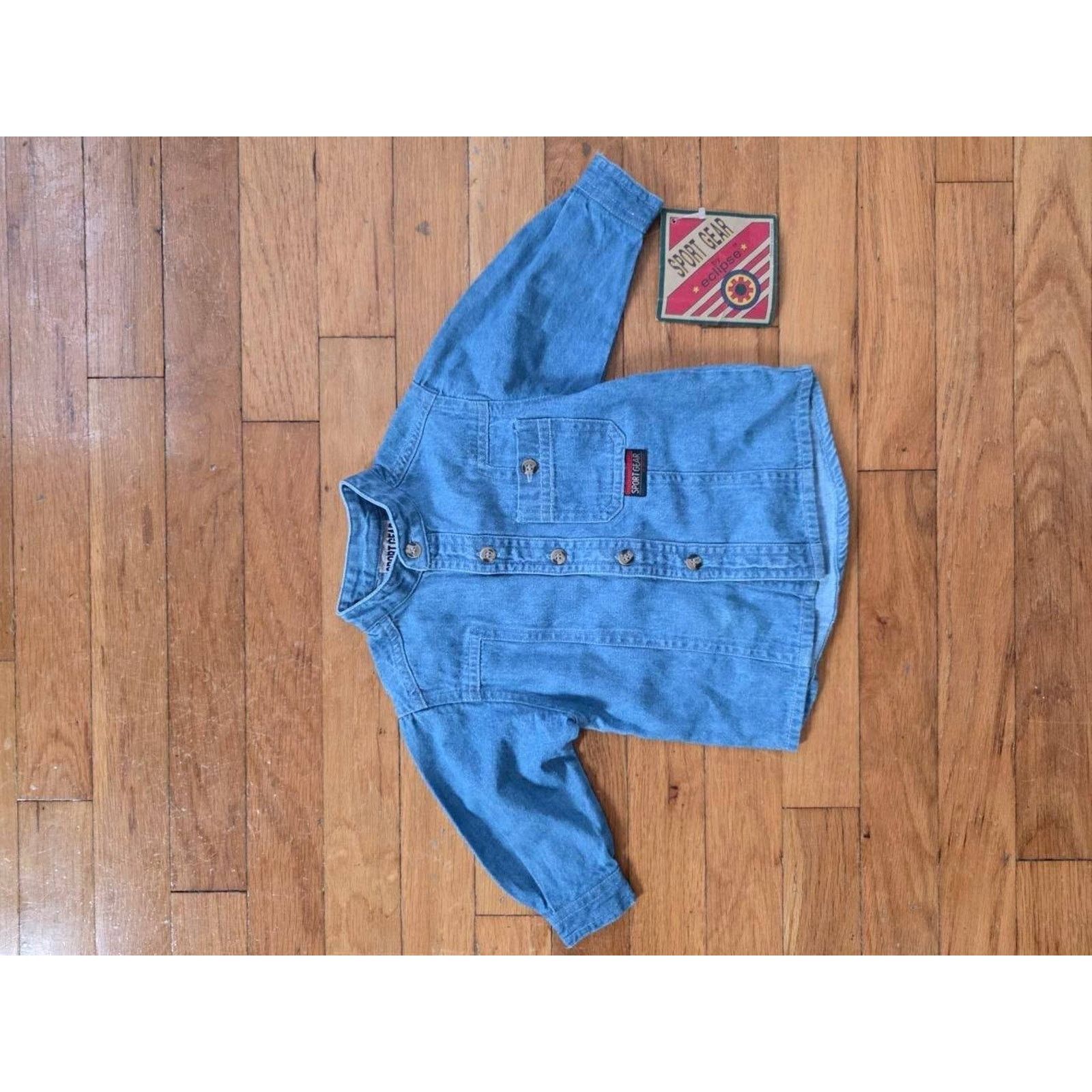 & Other Stories Eclipse Vintage Denim Button Up Long Sleeve M A001821 Size US M / EU 48-50 / 2 - 2 Thumbnail