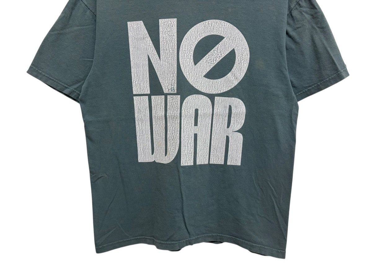 Vintage Y2K T-P-S NO WAR PUNK SLOGAN TEE BEAUTY CRACK FONT DESIGN Size US M / EU 48-50 / 2 - 4 Thumbnail