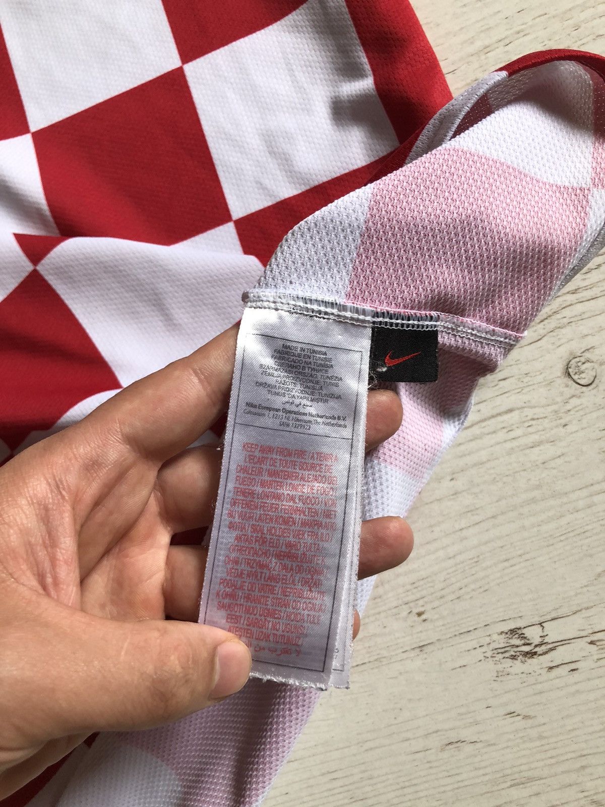 Nike T shirt Nike Hrvatska Croatia Size US XL / EU 56 / 4 - 7 Thumbnail
