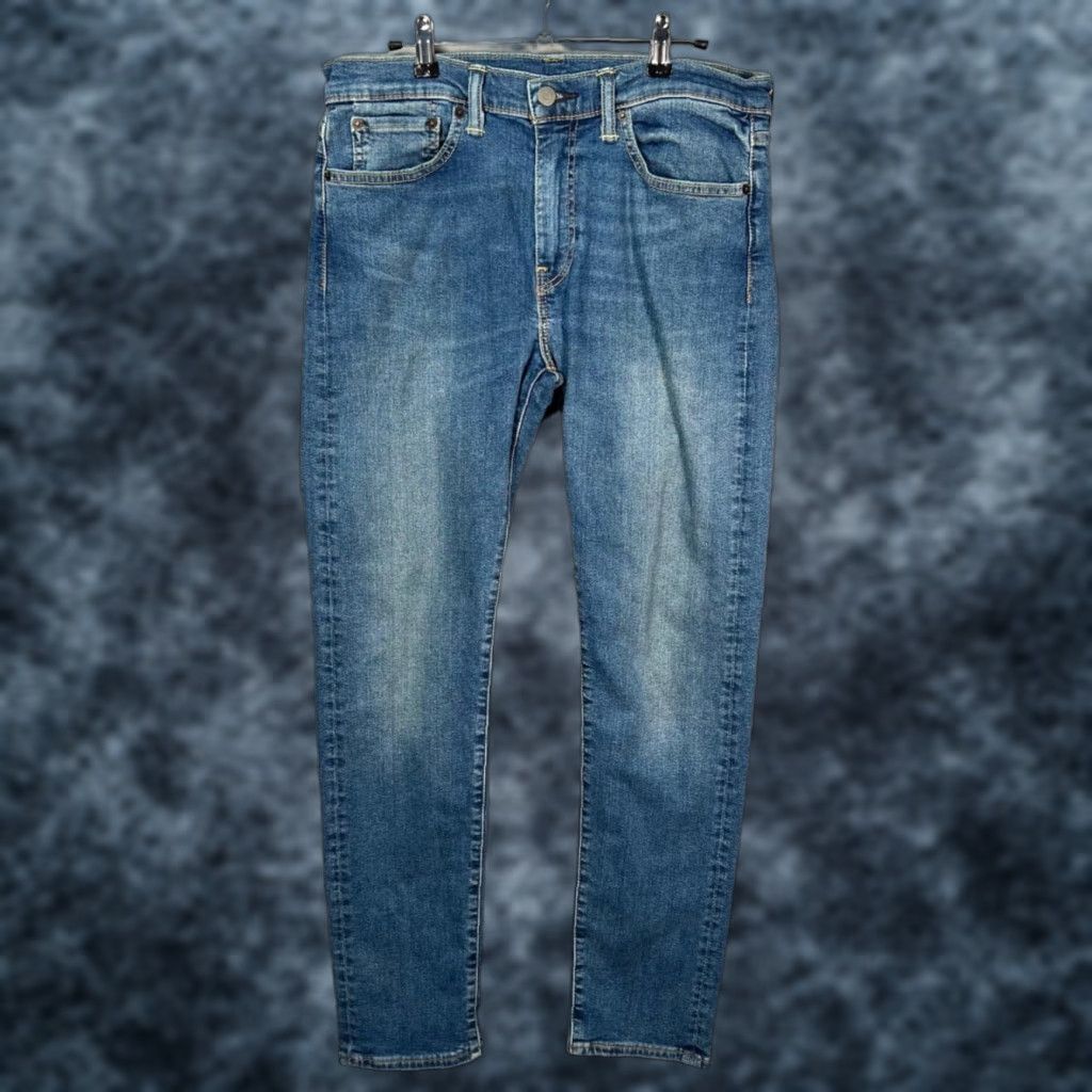 Levi's Levi's 510 Slim Jeans Blue Denim Stretch 31 x 30 Mens Regular 5-Pocket Logo Stretch Size US 31 - 1 Thumbnail