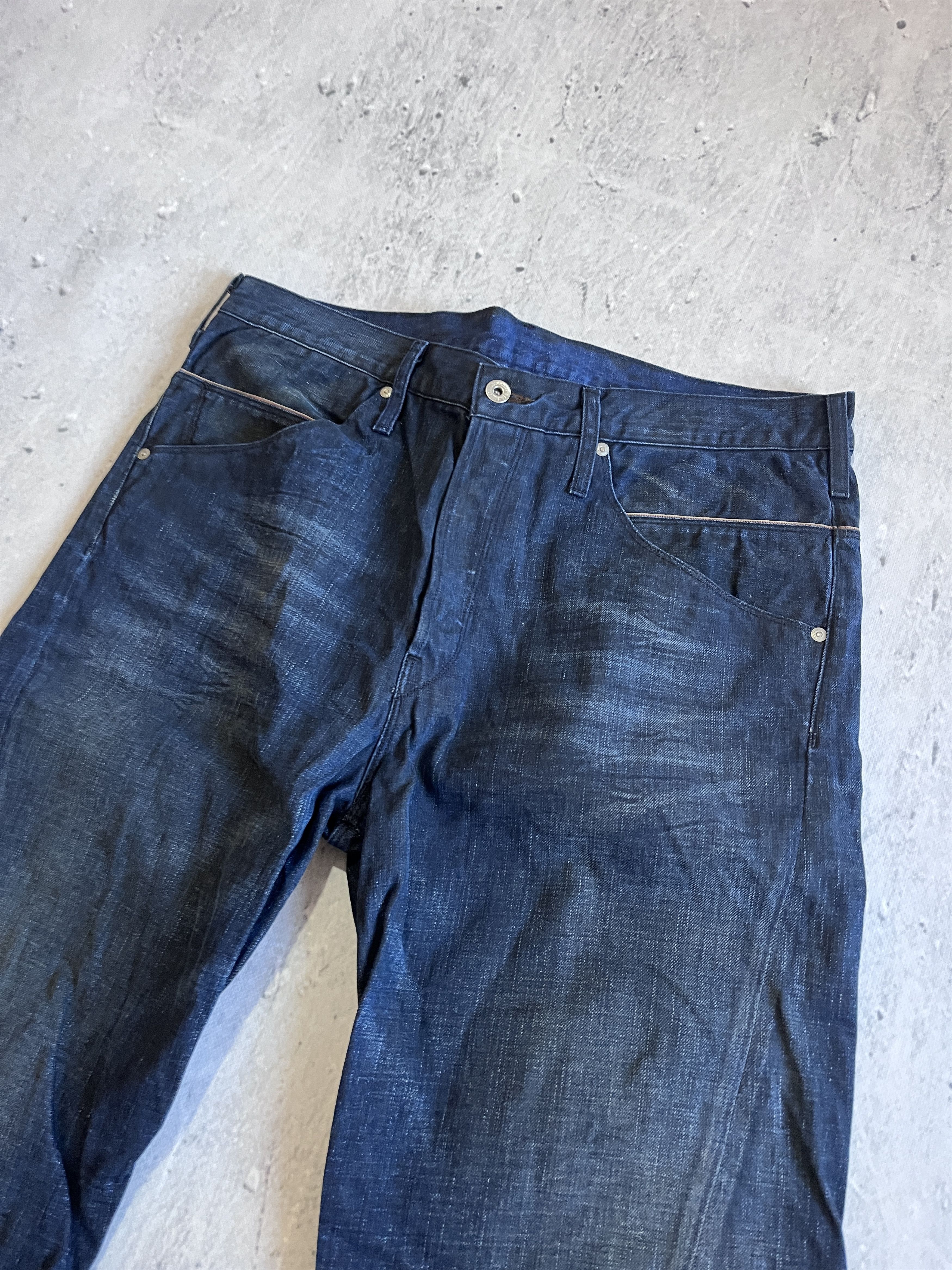 Levi's LEVI'S ENGINEERED JEANS 2011 TWISTED LEG BUCKLE BACK DENIM Size US 36 / EU 52 - 5 Thumbnail