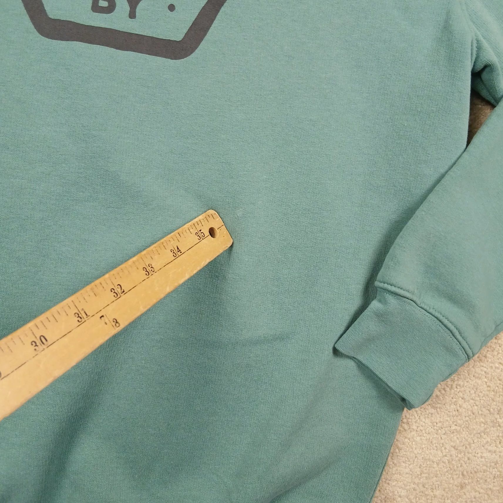 Vissla Vissla Sweatshirt Crewneck Mens Medium Green Pullover Knit Cotton Polyester Embroidered Logo All Seasons Classic Beach College Designer Regular Size US M / EU 48-50 / 2 - 5 Thumbnail