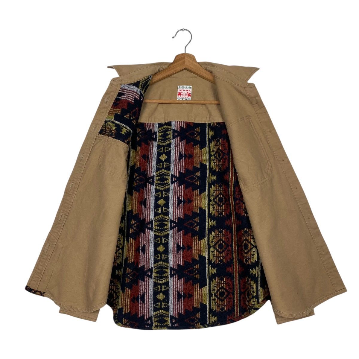 Japanese Brand Titicaca navajo shirt Size US S / EU 44-46 / 1 - 11 Thumbnail