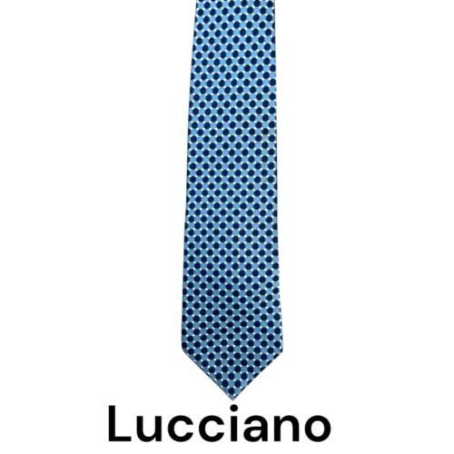 Luchiano Visconti LUCCIANO 100% Silk Geometric Tie. Size ONE SIZE - 1 Preview